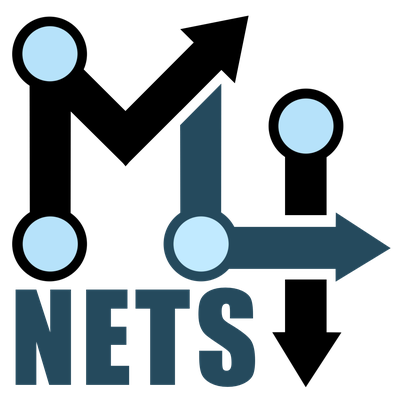 Chair of Machine Learning for Complex Networks (ML4Nets) logo